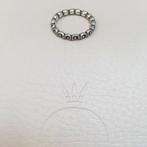 RETIRED Circle and Dot Pandora Ring